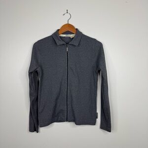 The North Face Thermal Waffle Zip Up Layering Jacket Medium